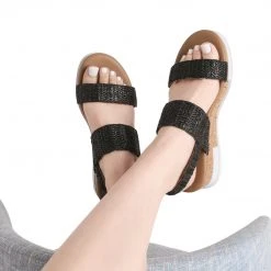 DREAM PAIRS Women's Ankle Strap Casual Platform Sandals 55 DREAM PAIRS Women's Ankle Strap Casual Platform Sandals