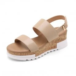 DREAM PAIRS Women's Ankle Strap Casual Platform Sandals 61 DREAM PAIRS Women's Ankle Strap Casual Platform Sandals