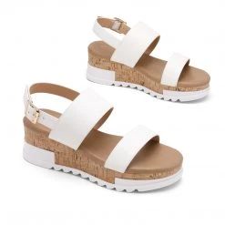 DREAM PAIRS Women's Ankle Strap Casual Platform Sandals 68 DREAM PAIRS Women's Ankle Strap Casual Platform Sandals
