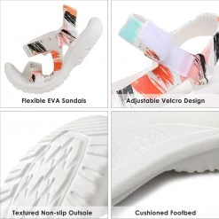 DREAM PAIRS Women's Lightweight Outdoor Hiking Sandals