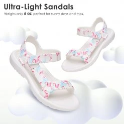 DREAM PAIRS Women's Lightweight Outdoor Hiking Sandals