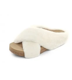 DREAM PAIRS Comfy Fuzzy Slide Slippers