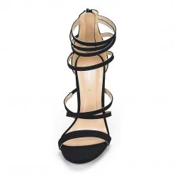 DREAM PAIRS New Arrivals Women's High Heel Strappy Pump Sandals