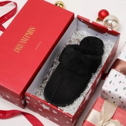 DREAM PAIRS Women's House Slippers Indoor Fuzzy Fluffy