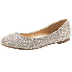 Dream Pairs Women's Rhinestone Ballet Flats Shoes