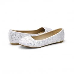Dream Pairs Women's Rhinestone Ballet Flats Shoes