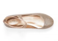 DREAM PAIRS Women's Elastic Closed Toe Flats With Ankle Strap