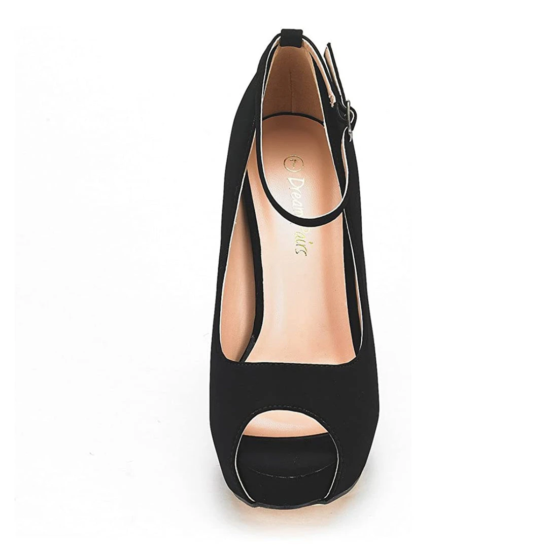 DREAM PAIRS Women's High Heel Platform Dress Pumps 4 DREAM PAIRS Women's High Heel Platform Dress Pumps