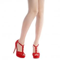 DREAM PAIRS Women's Peep Toe Strappy High Heel Platform Sandals