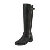 DREAM PAIRS Women's Knee High Riding Boots (Wide-Calf)
