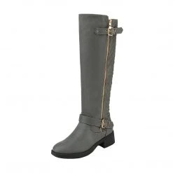 DREAM PAIRS Women's Knee High Riding Boots (Wide-Calf)