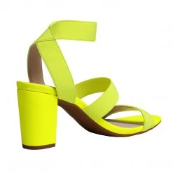 DREAM PAIRS Women's Open Toe Elastic Strap Comfy Chunky Sandals