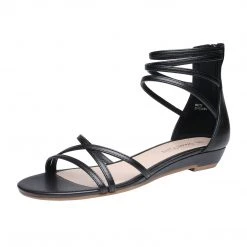 DREAM PAIRS Women's Ankle Strap Low Wedge Sandals