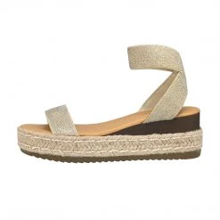 DREAM PAIRS Women's Ankle Strap Espadrilles Platform Sandals