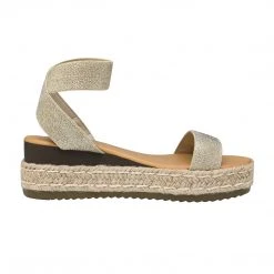 DREAM PAIRS Women's Ankle Strap Espadrilles Platform Sandals