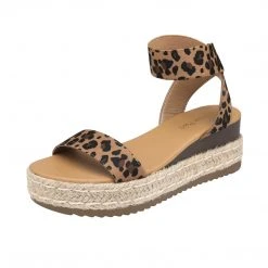 DREAM PAIRS Women's Ankle Strap Espadrilles Platform Sandals