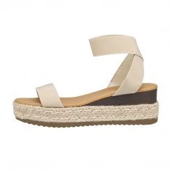 DREAM PAIRS Women's Ankle Strap Espadrilles Platform Sandals
