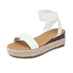 DREAM PAIRS Women's Ankle Strap Espadrilles Platform Sandals