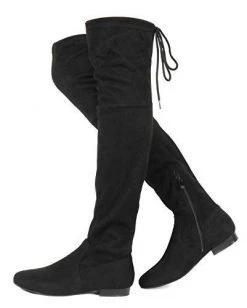 Dream Pairs Women's Flat Thigh High Boots