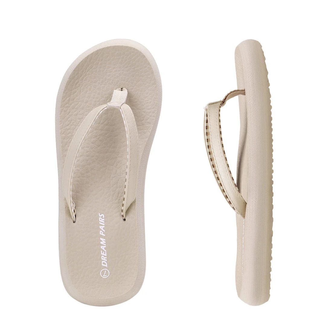 Dream Pairs Women's Arch Support Flip Flops