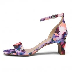 DREAM PAIRS Women's Square Toe Chunky Heel Sandals