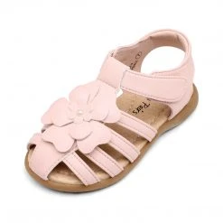 DREAM PAIRS Toddler Girls Closed-Toe Dress Sandals