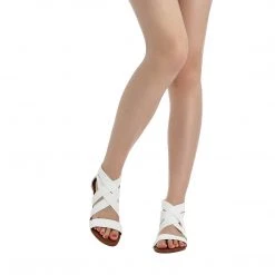 DREAM PAIRS Women's Ankle Strap Elastic Wedges Sandals