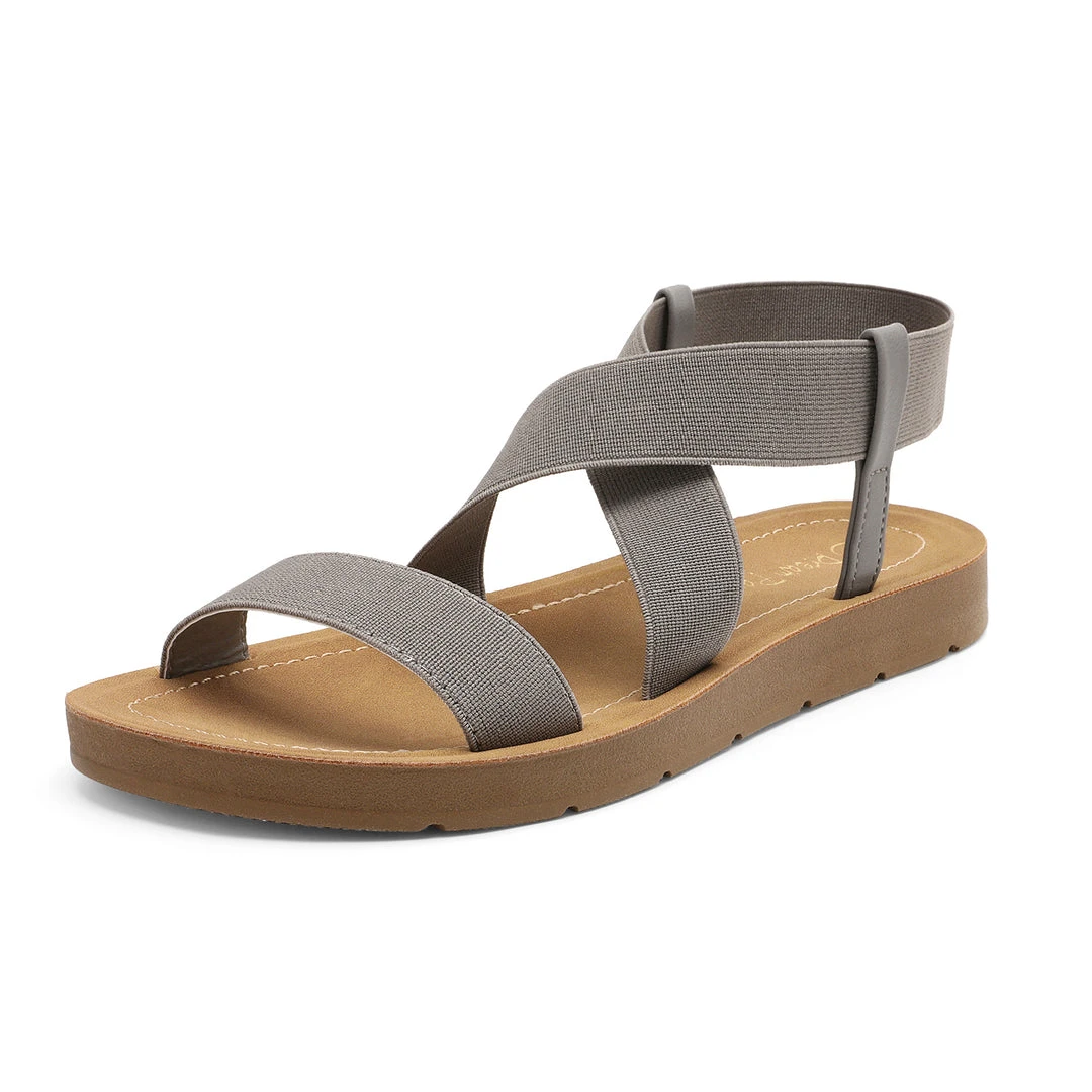 DREAM PAIRS Women's Ankle Strap Summer Flat Sandals 13 DREAM PAIRS Women's Ankle Strap Summer Flat Sandals