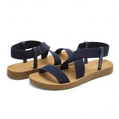 DREAM PAIRS Women's Ankle Strap Summer Flat Sandals 55 DREAM PAIRS Women's Ankle Strap Summer Flat Sandals