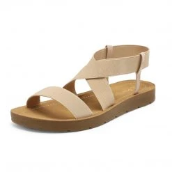 DREAM PAIRS Women's Ankle Strap Summer Flat Sandals 60 DREAM PAIRS Women's Ankle Strap Summer Flat Sandals