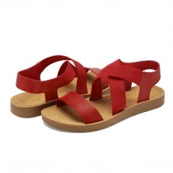 DREAM PAIRS Women's Ankle Strap Flat Sandals