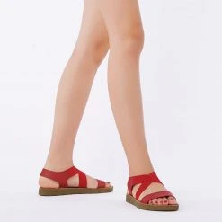 DREAM PAIRS Women's Ankle Strap Flat Sandals