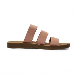 DREAM PAIRS Women's Flat Slide Sandals