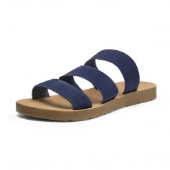 DREAM PAIRS Women's Flat Slide Sandals