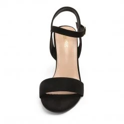 DREAM PAIRS Women's Open Toe Ankle Strap Chunky Heel Sandals