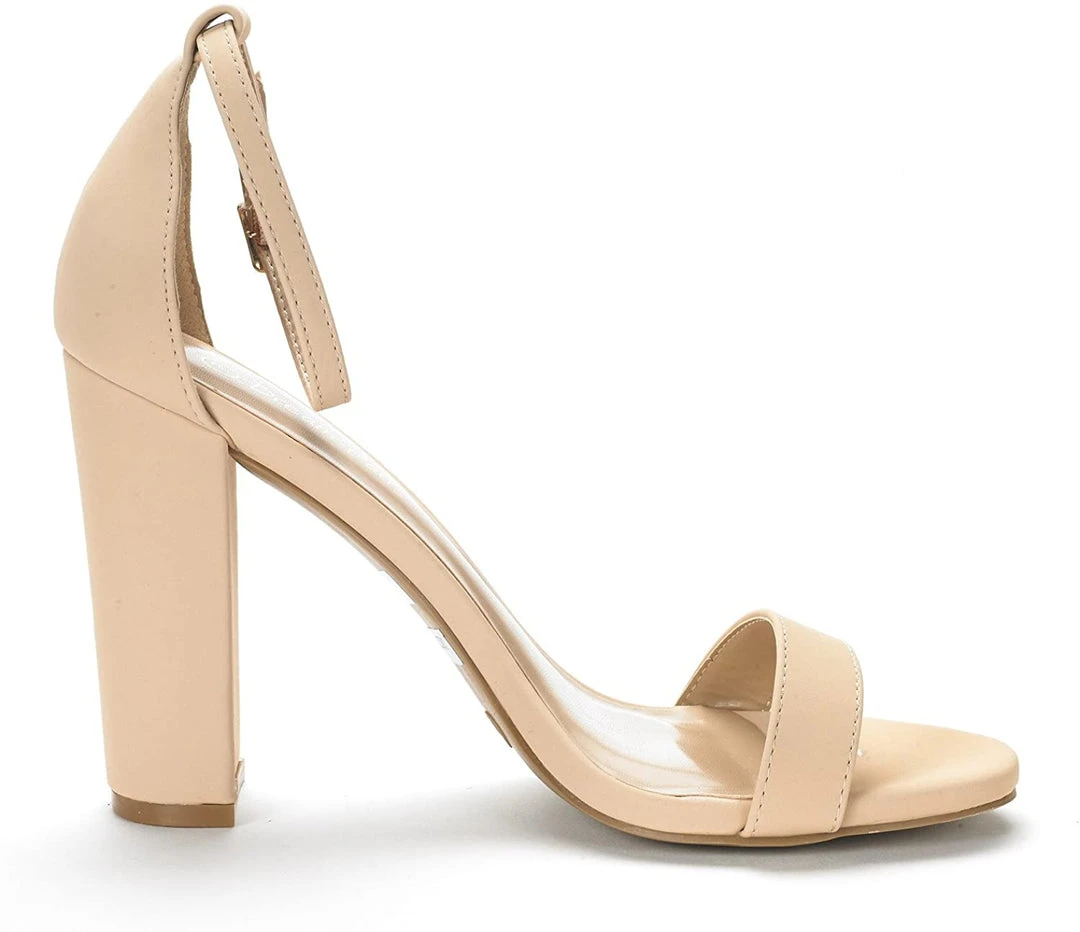 DREAM PAIRS Women's Chunky High Heel Pump Sandals New Arrivals 30 DREAM PAIRS Women's Chunky High Heel Pump Sandals New Arrivals