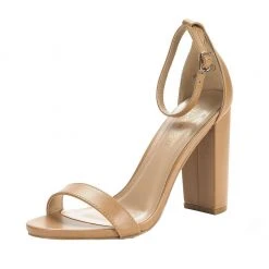 DREAM PAIRS Women's Chunky High Heel Pump Sandals New Arrivals