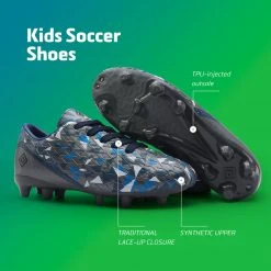 DREAM PAIRS Boys & Girls Soccer Cleats Shoes