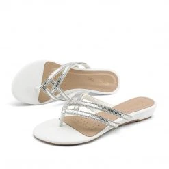 DREAM PAIRS Women's Rhinestone Flip-Flop Sandals 30 DREAM PAIRS Women's Rhinestone Flip-Flop Sandals