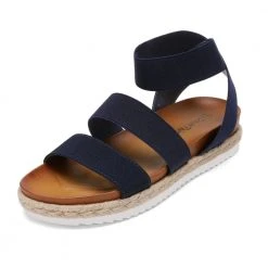 DREAM PAIRS Women Ankle Strap Espadrille Platform Wedges