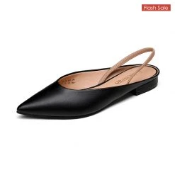 Dream Pairs Women's Pointed Toe Slingback Flats