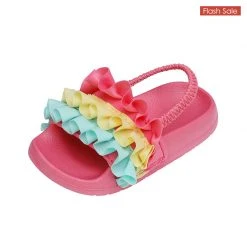 DREAM PAIRS Women Kids Outdoor Summer Beach Water Shoes Slippers