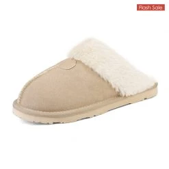 DREAM PAIRS Women's House Slippers Indoor Fuzzy Fluffy