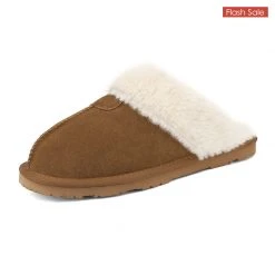 DREAM PAIRS Women's House Slippers Indoor Fuzzy Fluffy