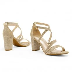 DREAM PAIRS Women's Dressy Chunky Strappy Sandals