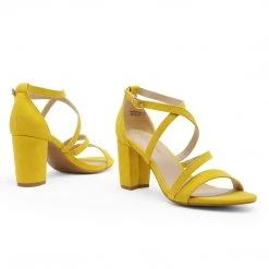 DREAM PAIRS Women's Dressy Chunky Strappy Sandals