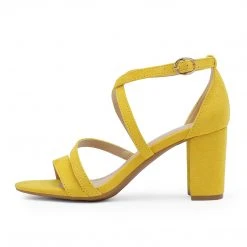 DREAM PAIRS Women's Dressy Chunky Strappy Sandals