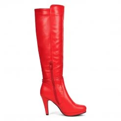 Dream Pairs Women's Knee High High Heel Boots