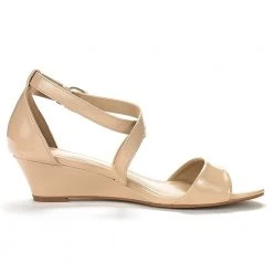 DREAM PAIRS Women's Ankle Strap Low Wedge Sandals 50 DREAM PAIRS Women's Ankle Strap Low Wedge Sandals