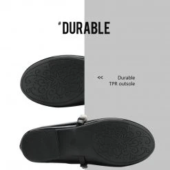 DREAM PAIRS Girl's Mary Jane Ballerina Flat Shoes